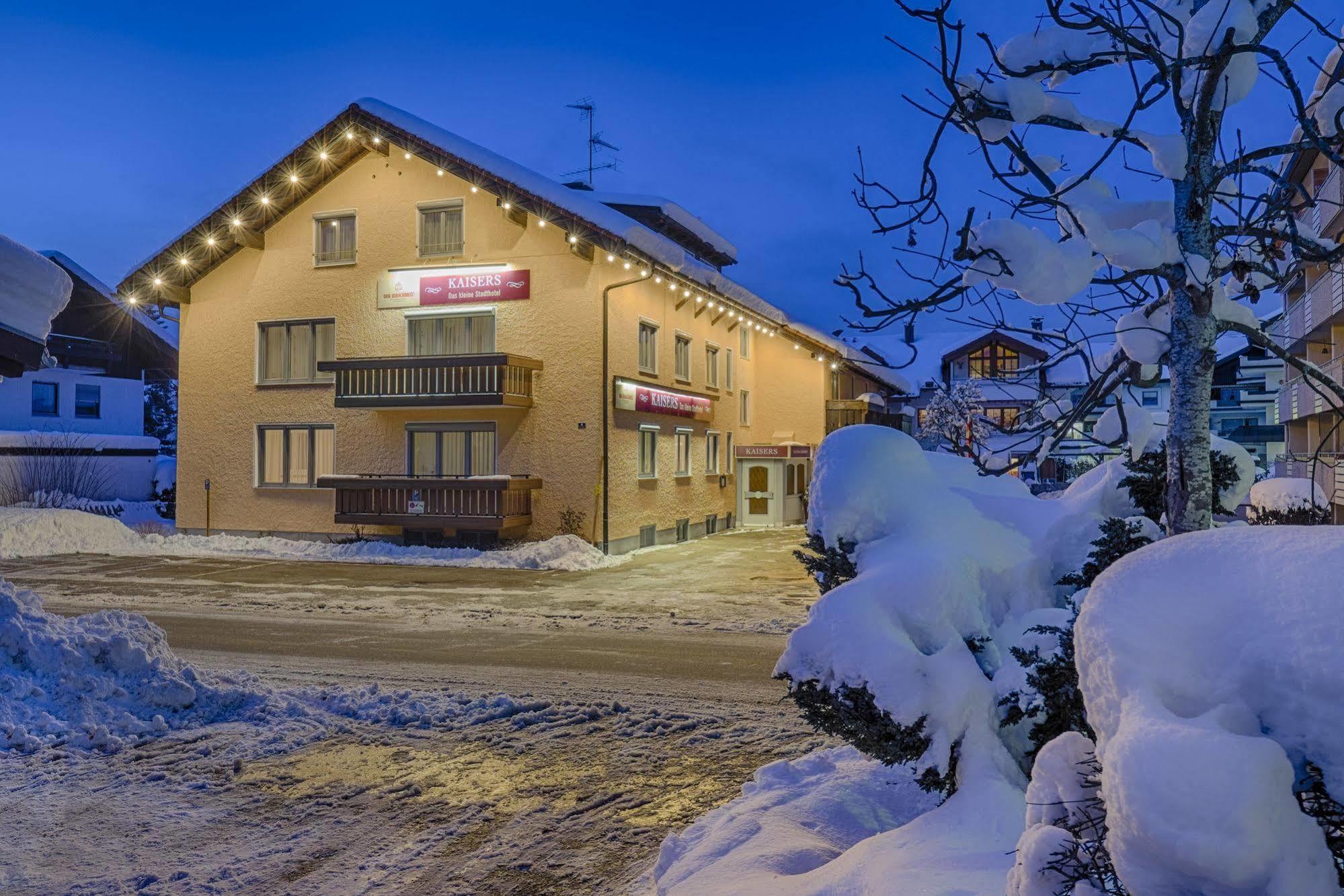 Kaisers Das Kleine Stadthotel Зонтхофен Екстериор снимка
