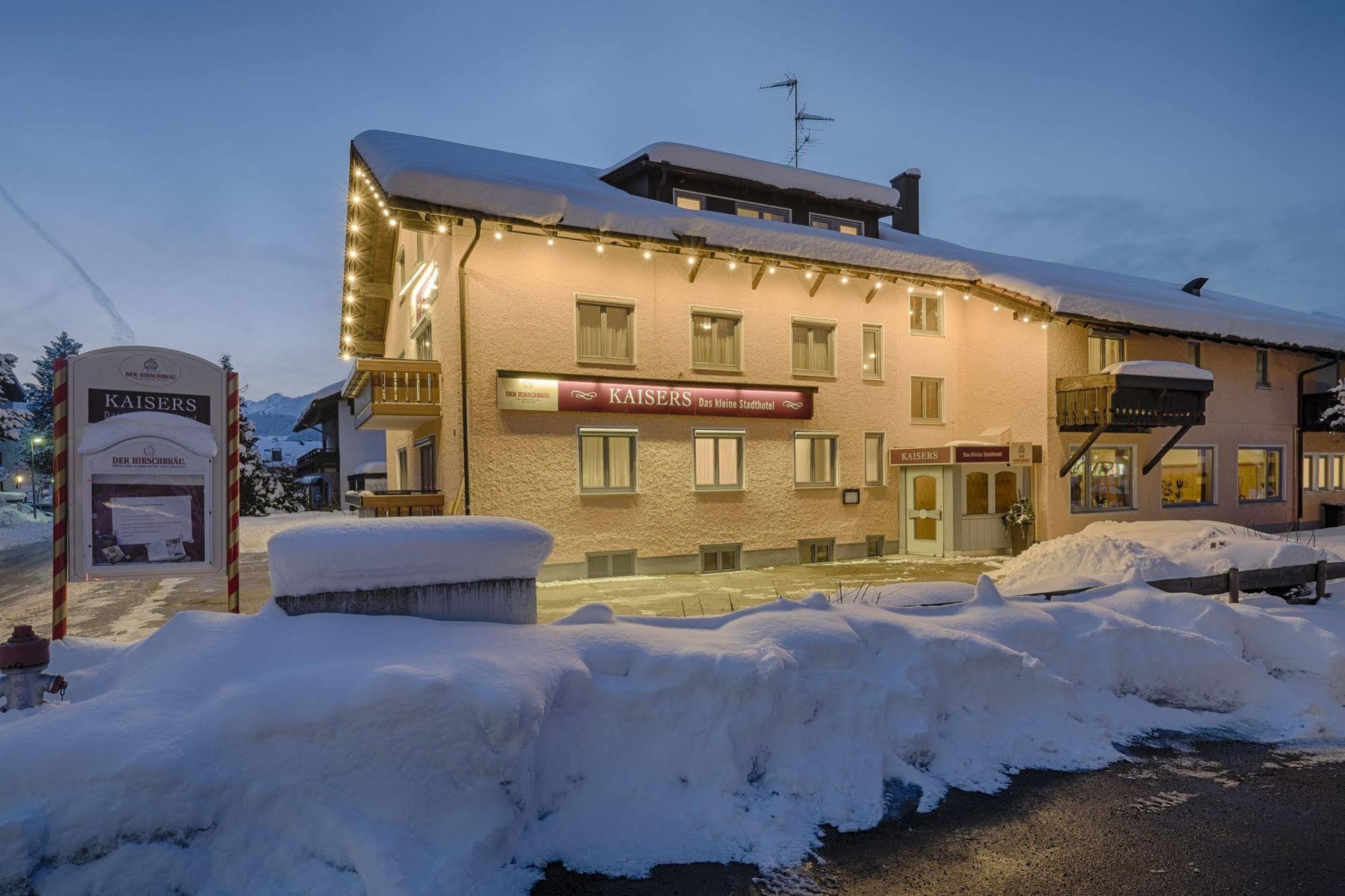 Kaisers Das Kleine Stadthotel Зонтхофен Екстериор снимка